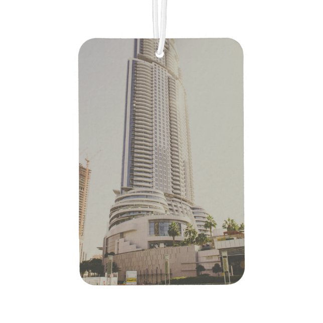 Das Address Hotel Downtown Dubai Autolufterfrischer (Rückseite)