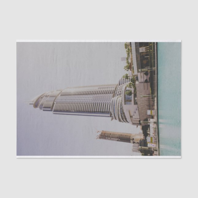 Das Address Hotel Downtown Dubai Seidenpapier (Vorderseite)