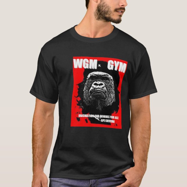 Das Affe Guevara WGM TURNHALLEN-Shirt T-Shirt (Vorderseite)