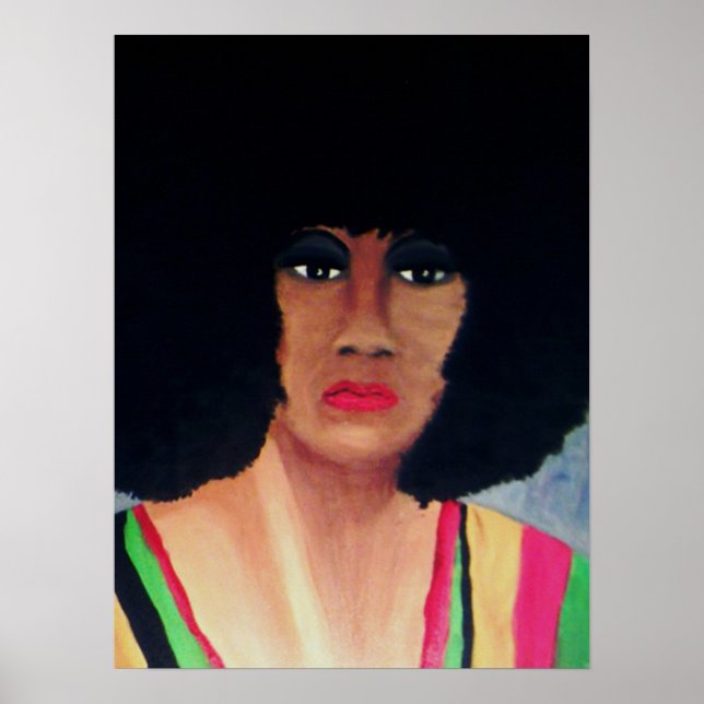 Das AFRO-Poster Poster (Vorne)