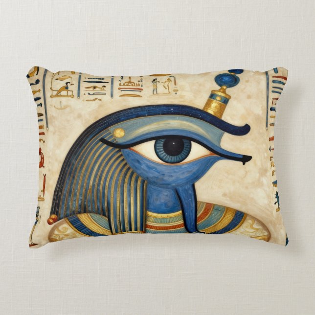 Das Ägyptische Auge´1 Dekokissen (Vorderseite)