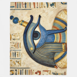 Das Ägyptische Auge´1 Fleecedecke