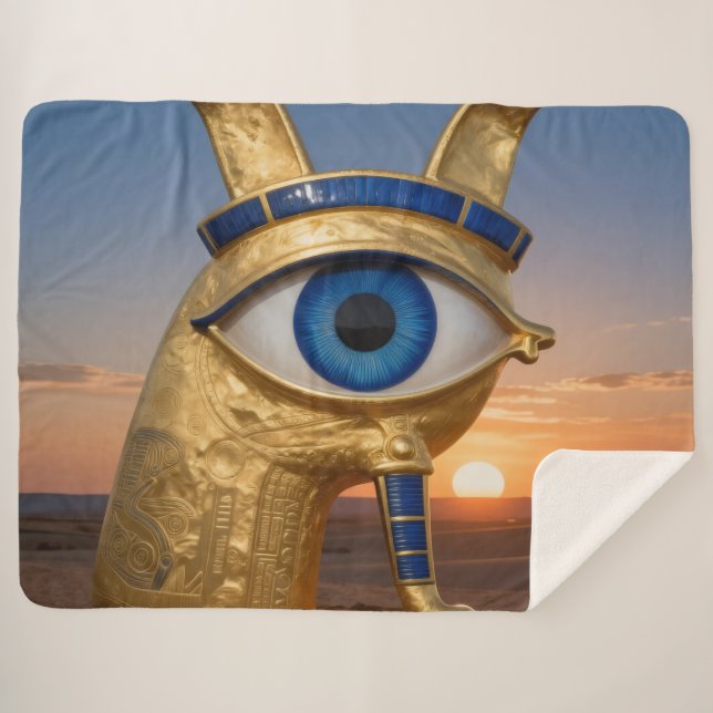 Das Ägyptische Auge´3 Sherpadecke (Vorderseite (Horizontal))