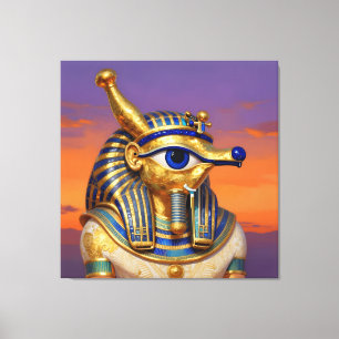 Das Ägyptische Auge´5 Leinwanddruck