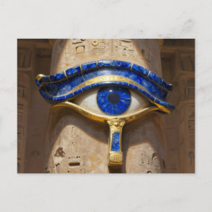 Das Ägyptische Auge´6 Feiertagspostkarte