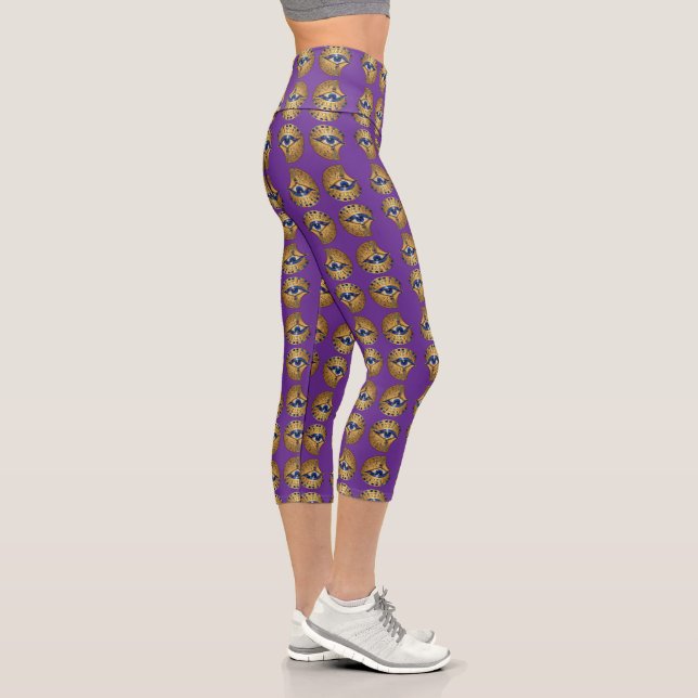 Das Ägyptische Auge´7 Capri Leggings (Rechts)