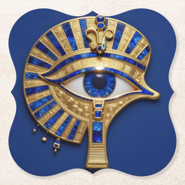 Das Ägyptische Auge´8 Untersetzer (Vorderseite)