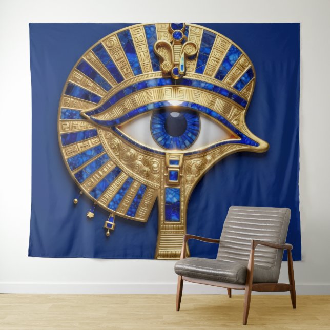 Das Ägyptische Auge´8 Wandteppich (Beispiel (Horizontal))