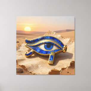 Das Ägyptische Auge´9 Leinwanddruck