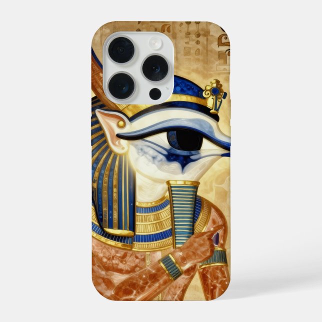 Das Ägyptische Auge  iPhone Hülle (Rückseite)