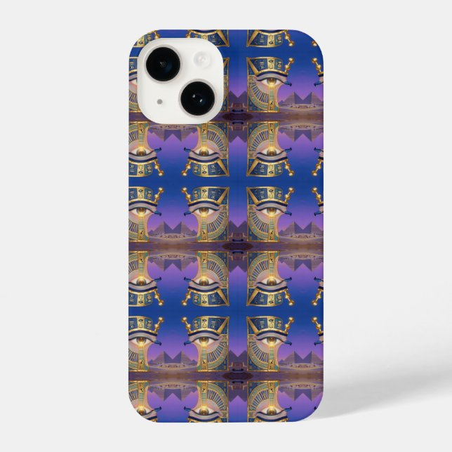 Das Ägyptische Auge  iPhone Hülle (Rückseite)