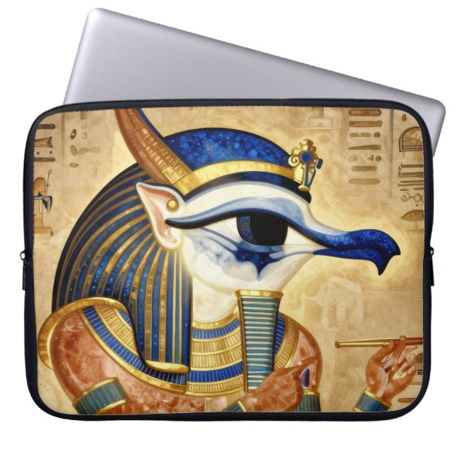 Das Ägyptische Auge Laptopschutzhülle (Vorderseite)