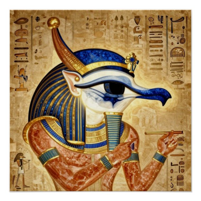 Das Ägyptische Auge  Poster (Vorderseite)