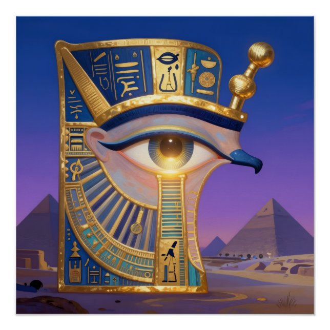 Das Ägyptische Auge  Poster (Vorderseite)