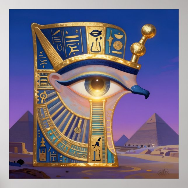 Das Ägyptische Auge  Poster (Vorne)