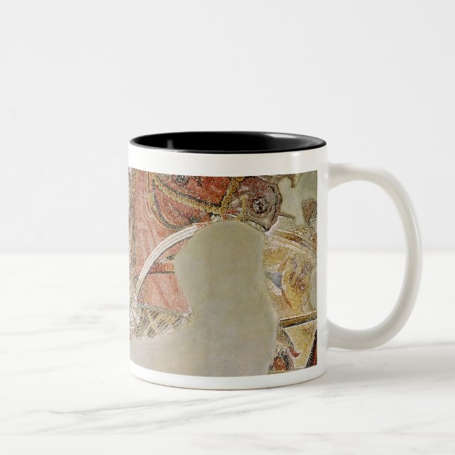 Das Alexander-Mosaik Zweifarbige Tasse (Rechts)