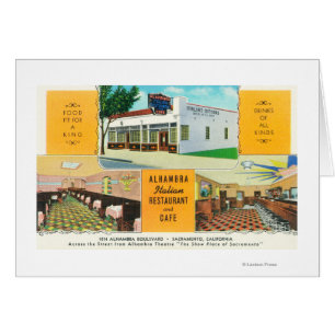 Das Alhambra Italian Restaurant & Caf �