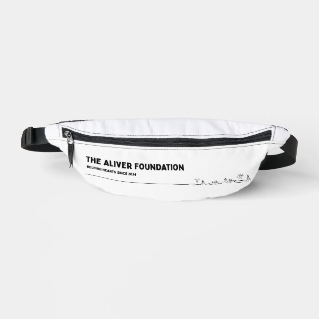 Das Aliver Foundation Fanny Pack / Belt Bag Bauchtasche (Vorderseite)