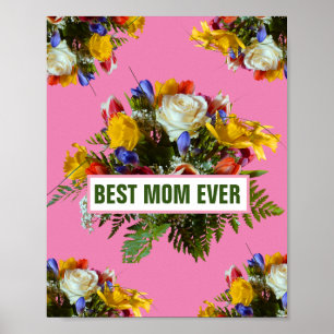 DAS ALLERBESTE MUTTERGESCHENK ZUM MUTTERTAG POSTER