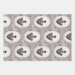 Das Allerheiligste Herz Jesu Symbol der göttlichen Geschenkpapier Set