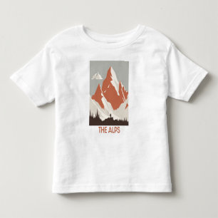 Das Alpen-Tee Kleinkind T-shirt