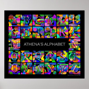 Das Alphabet Ihres Kindes Poster