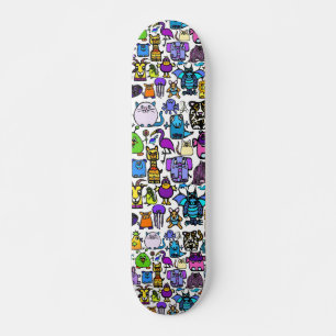 "das Alphabet" - Skateboard