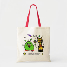 Das Alphabetbuch - der Buchstabe A - Tragetasche
