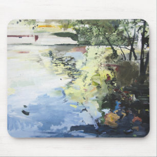 Das Alster im Hochsommer Hamburg 2013 Mousepad
