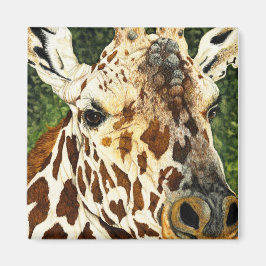 Das alte Bachelor Giraffe Magnet