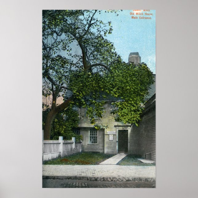 Das alte Hexenhaus, Haupteingang Poster (Vorne)