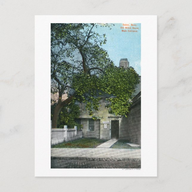 Das alte Hexenhaus, Haupteingang Postkarte (Vorderseite)