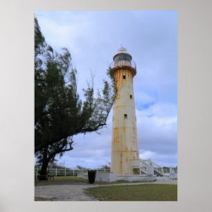 Das alte Leuchtturm Poster