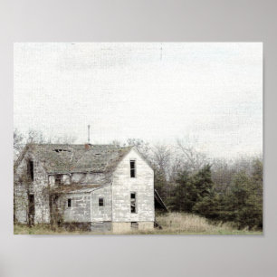 Das alte Missouri-Haus Poster