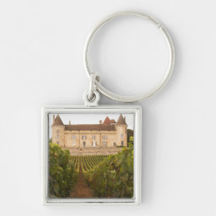 Das alte mittelalterliche Château de Rully in der Schlüsselanhänger