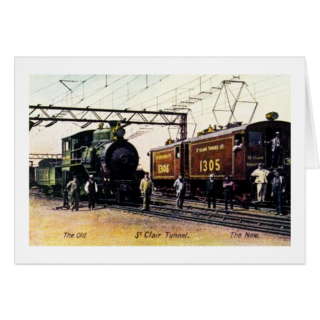 Das alte New St. Clair Tunnel Company (Vorderseite (Horizontal))