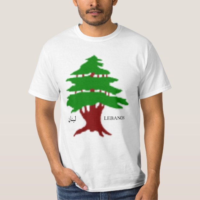 Das alte Zedernland des Libanon T-Shirt (Vorderseite)