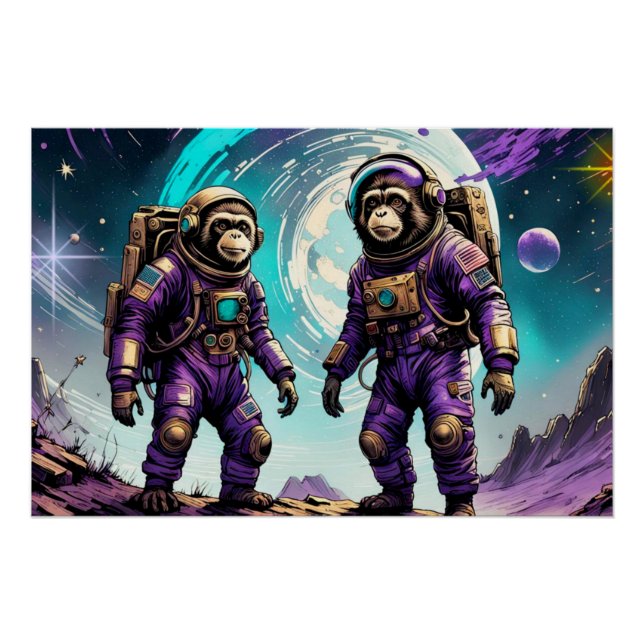 DAS ALTER DES STAHLTAMARIN-MONKEY 7 POSTER (Vorderseite)