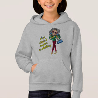 Das Alter spielt in der Kleidung keine Rolle Hoodie