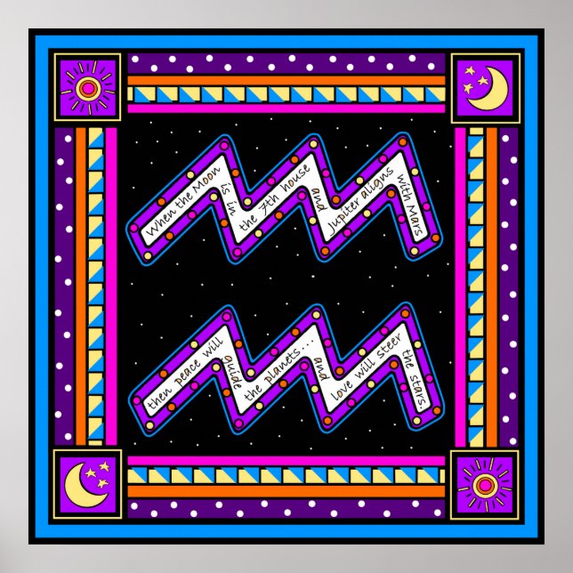 DAS ALTER VON AQUARIUS POSTER (Vorne)