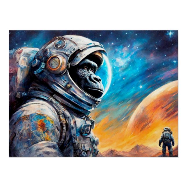 DAS ALTER VON STAHL-GORILLA 5 POSTER (Vorderseite)