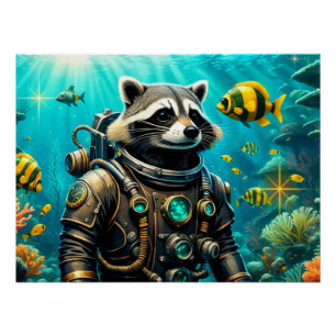 DAS ALTER VON STAHLRAKCOON 5 POSTER