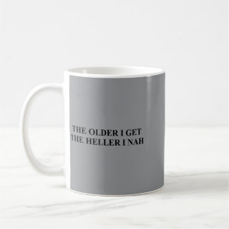 Das Ältere bekommt das Heller Nah Lustiges Trend-M Kaffeetasse