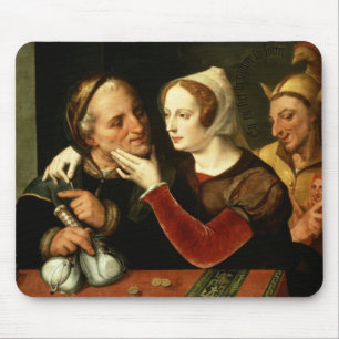 Das ältere man wird, das wütendere man wird mousepad