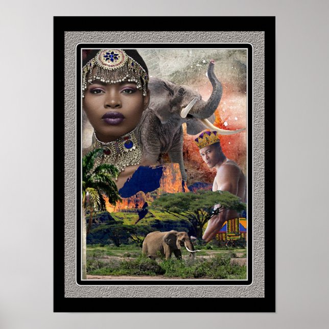 Das älteste bewohnte Gebiet der Welt Poster (Vorne)