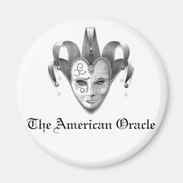 Das amerikanische Logo-Magnet "Oracle" Magnet (Vorne)