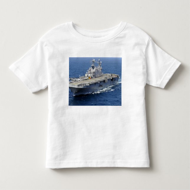 Das Amphibienschiff USS Peleliu Kleinkind T-shirt (Vorderseite)