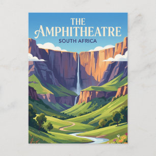 Das Amphitheater Südafrika Postkarte