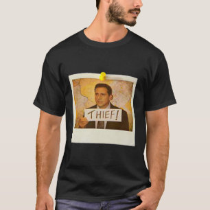 Das Amt - Michael Scott Funny Thief Foto - Gra T-Shirt