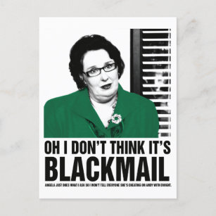 Das Amt   Phyllis: Ich glaube nicht, dass es Black Postkarte